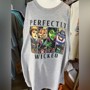 Brand new unisex T-shirt Disney princess villains